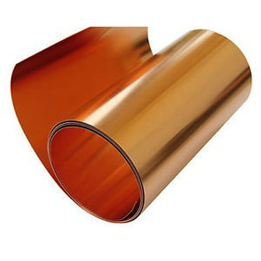 200mm Thickness Brass Plate AMDHZ Pure Copper Sheet foil Copper Sheet Metal Thin Sheet Foil Plate Roll 99.9% Pure Cu Copper Strip Widely Used in DIY Experiment Overall Length:39.4 inch/1m Width 